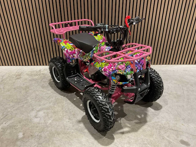 2025 ultra motocross met rekje atx 49 quad roze ma06 - afbeelding 8 van  13