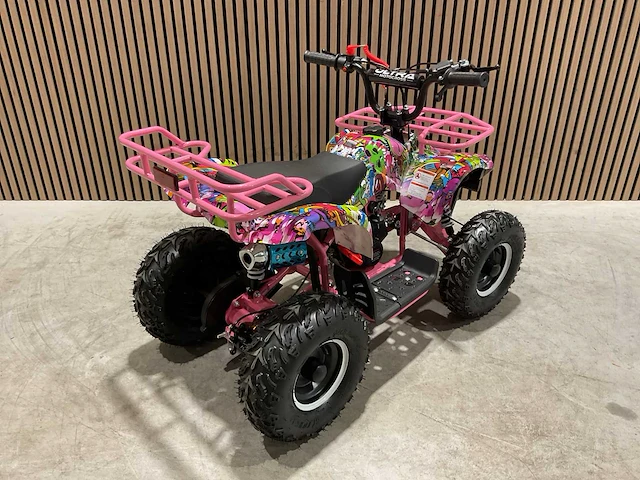 2025 ultra motocross met rekje atx 49 quad roze ma06 - afbeelding 10 van  13