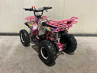 2025 ultra motocross met rekje atx 49 quad roze/paars/blauw/geel - afbeelding 7 van  10