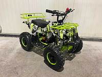 2025 ultra motocross met rekje atx 49 quad zwart/geel - afbeelding 3 van  10