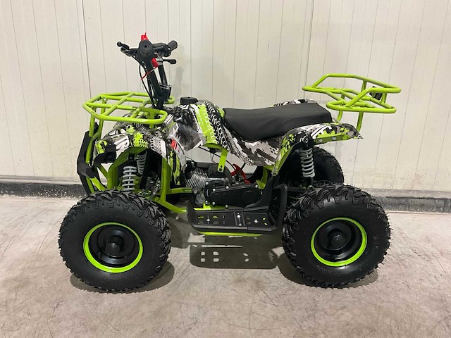 2025 ultra motocross met rekje atx 49 quad zwart/geel - afbeelding 4 van  10