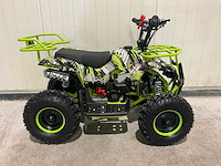 2025 ultra motocross met rekje atx 49 quad zwart/geel - afbeelding 5 van  10