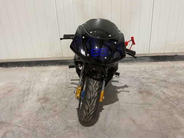 2025 ultra motocross pocket bike mini motor blauw - afbeelding 8 van  12