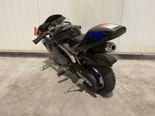 2025 ultra motocross pocket bike mini motor blauw - afbeelding 11 van  12