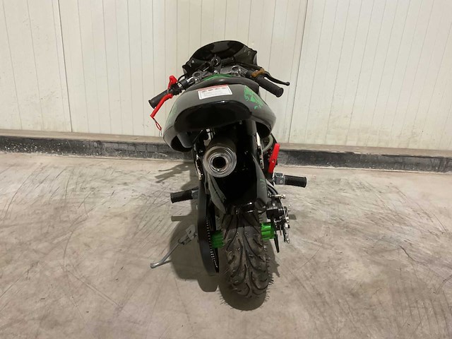 2025 ultra motocross pocket bike mini motor groen - afbeelding 9 van  12