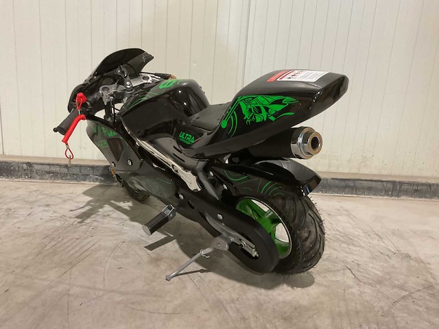 2025 ultra motocross pocket bike mini motor groen - afbeelding 10 van  12