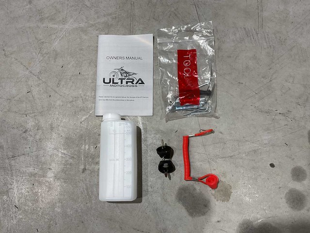 2025 ultra motocross pocket bike mini motor oranje - afbeelding 4 van  12