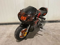 2025 ultra motocross pocket bike mini motor oranje - afbeelding 1 van  12