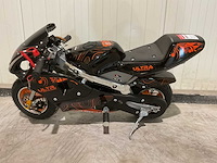 2025 ultra motocross pocket bike mini motor oranje - afbeelding 6 van  12