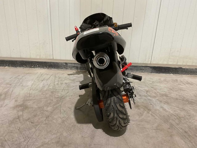 2025 ultra motocross pocket bike mini motor oranje - afbeelding 9 van  12