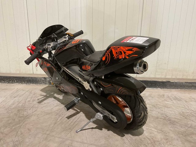 2025 ultra motocross pocket bike mini motor oranje - afbeelding 10 van  12