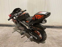 2025 ultra motocross pocket bike mini motor oranje - afbeelding 10 van  12