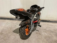 2025 ultra motocross pocket bike mini motor oranje - afbeelding 11 van  12