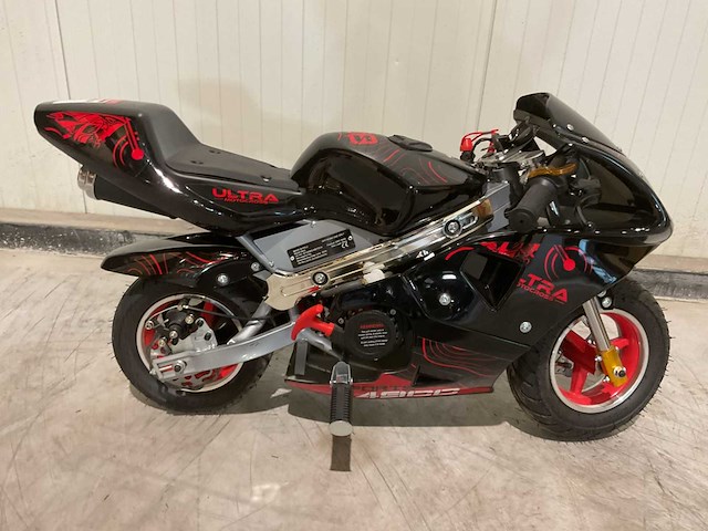 2025 ultra motocross pocket bike mini motor rood - afbeelding 7 van  12