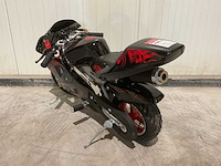 2025 ultra motocross pocket bike mini motor rood - afbeelding 10 van  12