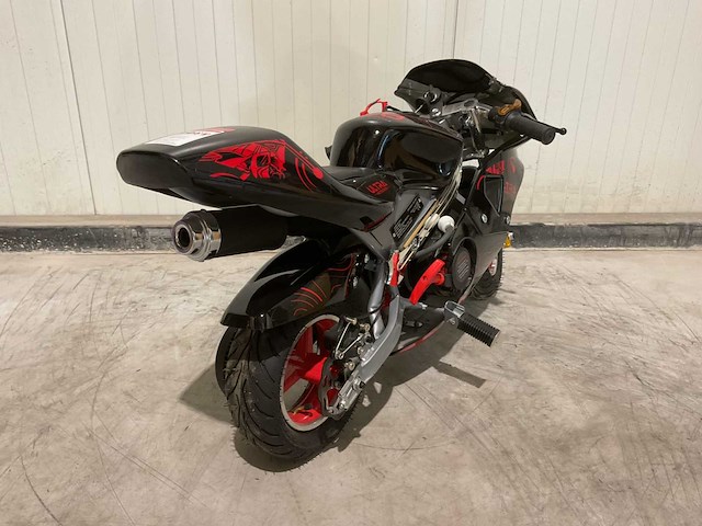 2025 ultra motocross pocket bike mini motor rood - afbeelding 11 van  12