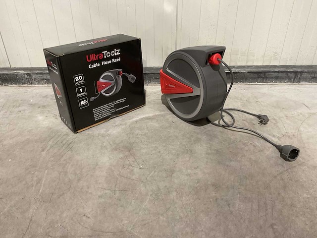 2025 ultratoolz 20m verlengkabelhaspel - afbeelding 1 van  16