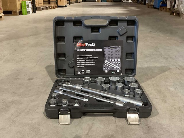 2025 ultratoolz ct121601-1 16 pcs 3/4” socket wrench set - afbeelding 7 van  7