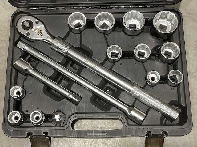 2025 ultratoolz ct121601-1 16 pcs 3/4” socket wrench set - afbeelding 1 van  7