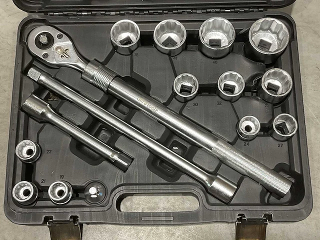 2025 ultratoolz ct121601-1 16 pcs 3/4” socket wrench set - afbeelding 1 van  7
