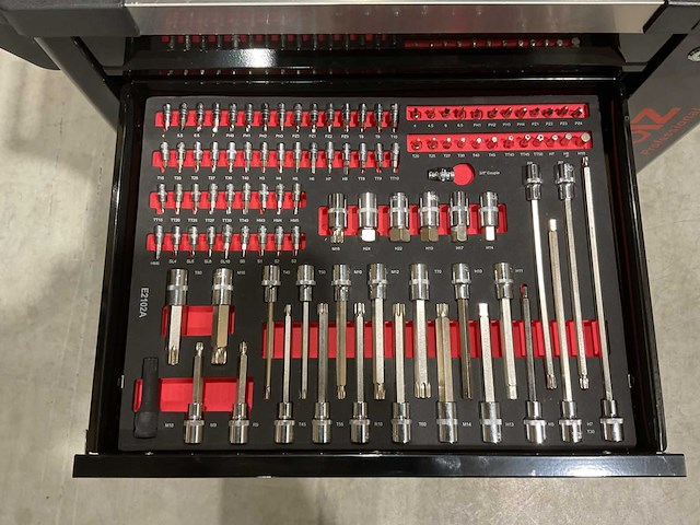 2025 ultratoolz germany 419 pcs 7/7 gereedschapswagen gevuld - afbeelding 3 van  15