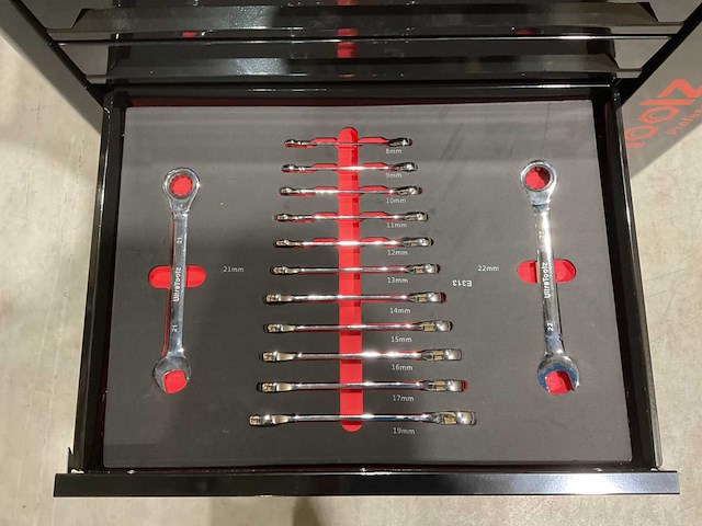 2025 ultratoolz germany 419 pcs 7/7 gereedschapswagen gevuld - afbeelding 4 van  15