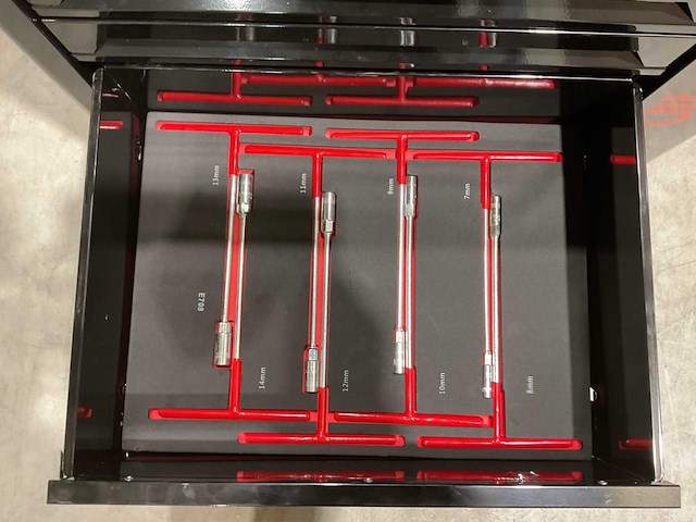 2025 ultratoolz germany 419 pcs 7/7 gereedschapswagen gevuld - afbeelding 6 van  13