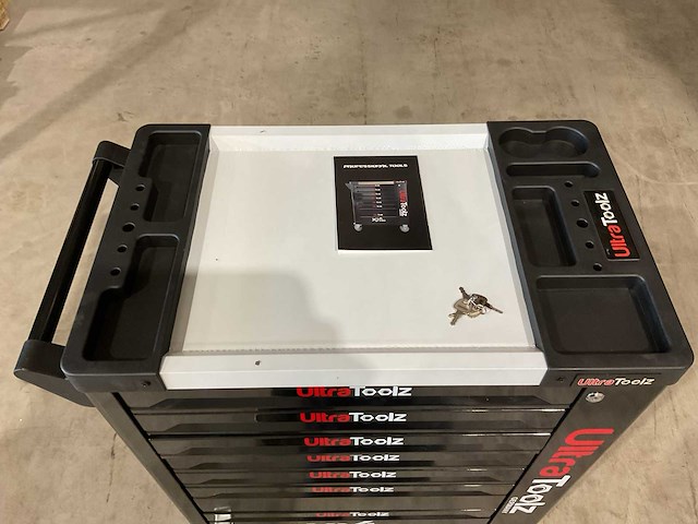 2025 ultratoolz germany 7/7 moment sleutel gereedschapswagen gevuld - afbeelding 2 van  17