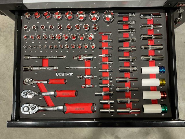 2025 ultratoolz germany 7/7 moment sleutel gereedschapswagen gevuld - afbeelding 11 van  17