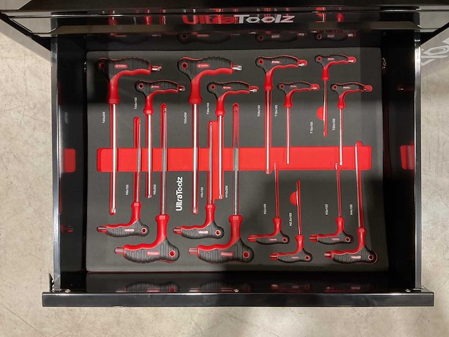 2025 ultratoolz germany 7/7 moment sleutel gereedschapswagen gevuld - afbeelding 16 van  17