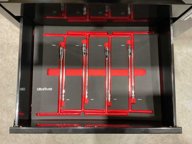 2025 ultratoolz germany 7/7 moment sleutel gereedschapswagen gevuld - afbeelding 7 van  17