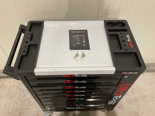 2025 ultratoolz germany 7/7 moment sleutel gereedschapswagen gevuld - afbeelding 2 van  17