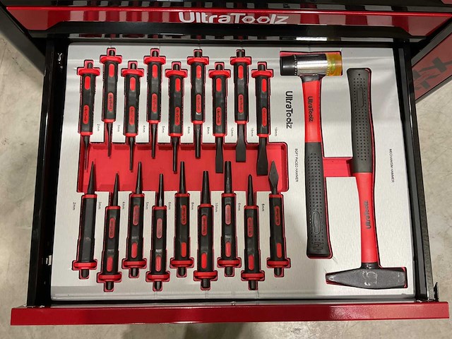 2025 ultratoolz germany 7/7 pro gereedschapswagen gevuld - afbeelding 8 van  18