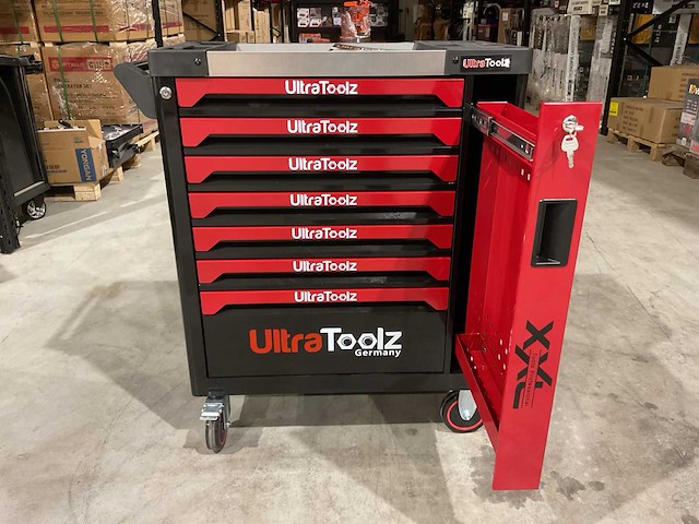 2025 ultratoolz germany 7/7 pro gereedschapswagen gevuld - afbeelding 18 van  18