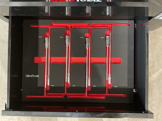 2025 ultratoolz germany 7/7 xxl-edition gereedschapswagen gevuld - afbeelding 16 van  17