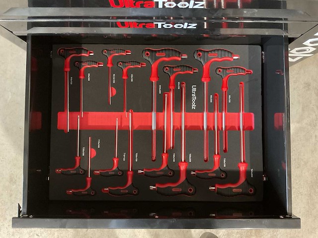 2025 ultratoolz germany 7/7 zw gereedschapswagen gevuld - afbeelding 7 van  17