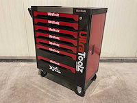 2025 ultratoolz germany 7/7 zw/rd gereedschapswagen gevuld - afbeelding 10 van  17