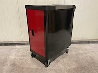 2025 ultratoolz germany 7/7 zw/rd gereedschapswagen gevuld - afbeelding 13 van  17