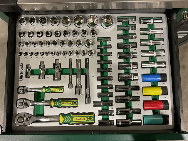2025 ultratoolz germany 8/7 gereedschapswagen gevuld - afbeelding 5 van  14