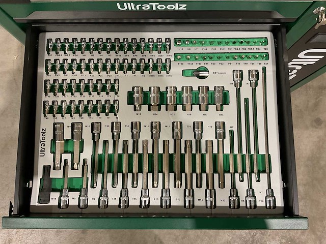 2025 ultratoolz germany 8/7 gereedschapswagen gevuld - afbeelding 6 van  19