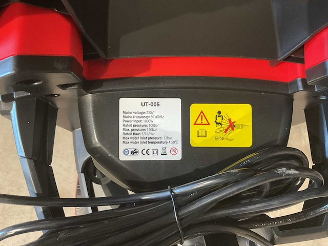 2025 ultratoolz ut-005 hogedrukreiniger - afbeelding 1 van  5