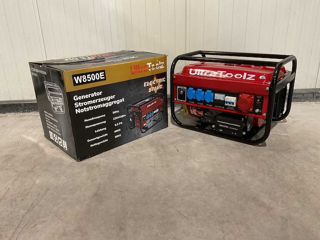 2025 ultratoolz w8500e stroomgenerator - afbeelding 12 van  19