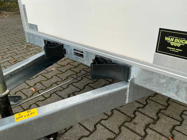 2025 vdm gesloten aanhangwagen - afbeelding 4 van  17