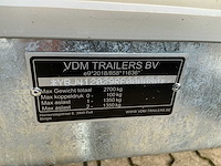 2025 vdm gesloten aanhangwagen - afbeelding 9 van  17