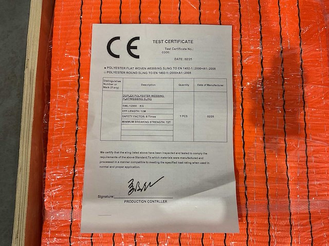 2025 vtc 6 verschillende hijsbanden overige hijs- en heftechniek - afbeelding 12 van  18