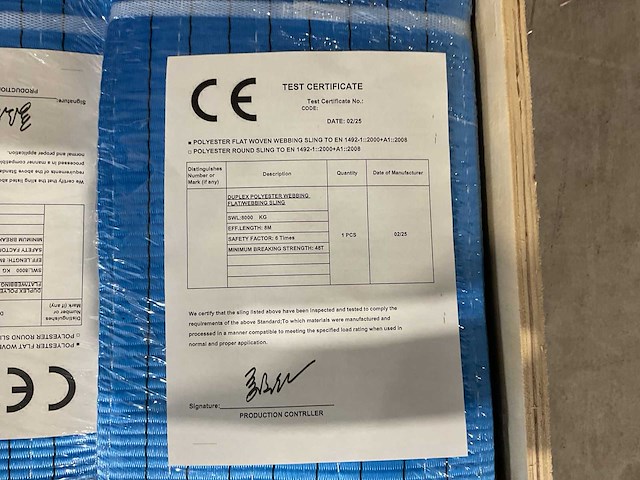 2025 vtc 6 verschillende hijsbanden overige hijs- en heftechniek - afbeelding 8 van  12
