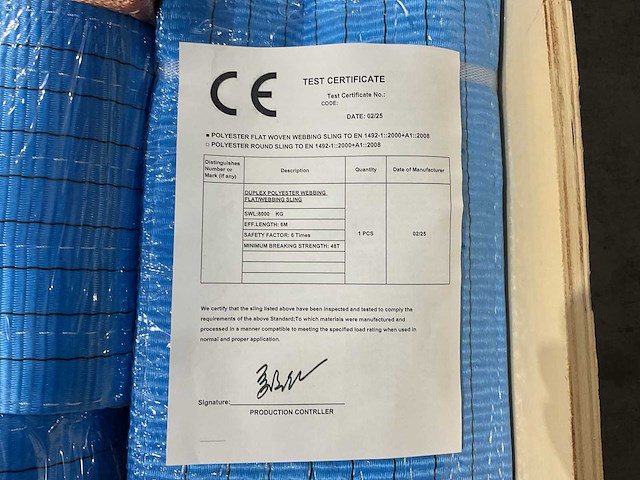 2025 vtc 6 verschillende hijsbanden overige hijs- en heftechniek - afbeelding 9 van  12