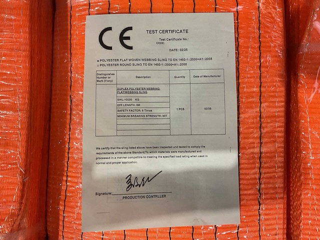 2025 vtc 6 verschillende hijsbanden overige hijs- en heftechniek - afbeelding 13 van  18