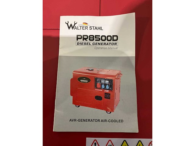 2025 walter stahl pr8500d noodstroomaggregaat - afbeelding 6 van  15