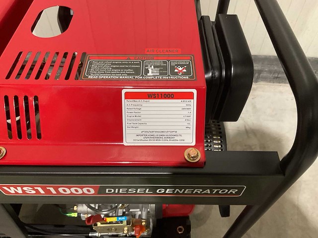 2025 walter stahl ws1100 stroomgenerator - afbeelding 47 van  62